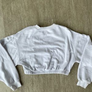 ALO CROP SWEATSHIRT